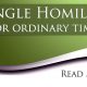Single homily purchase graphic