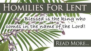 Palm Sunday Homily