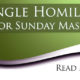 Single Homilies for ordinary time - Read More