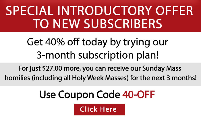 3 Month subscription offer – 40% off